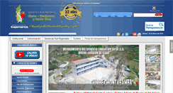Desktop Screenshot of chota.regioncajamarca.gob.pe